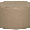 Woood Sara Poef Laag Teddy Sand 36xØ60
