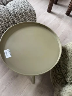 Woood Sasha Bijzettafel Militair Bruin 41cm