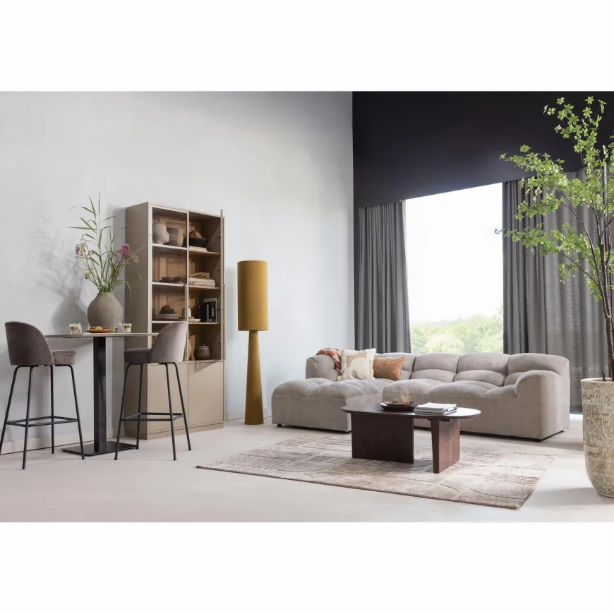 Woood Seam Salontafel Mango Hout Donkerbruin