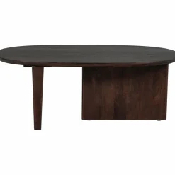 Woood Seam Salontafel Mango Hout Donkerbruin