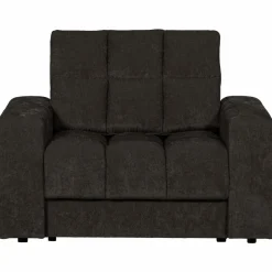 Woood Second date fauteuil vintage antraciet