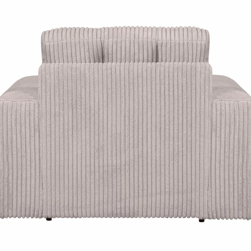 Woood Second date fauteuil grove ribstof naturel