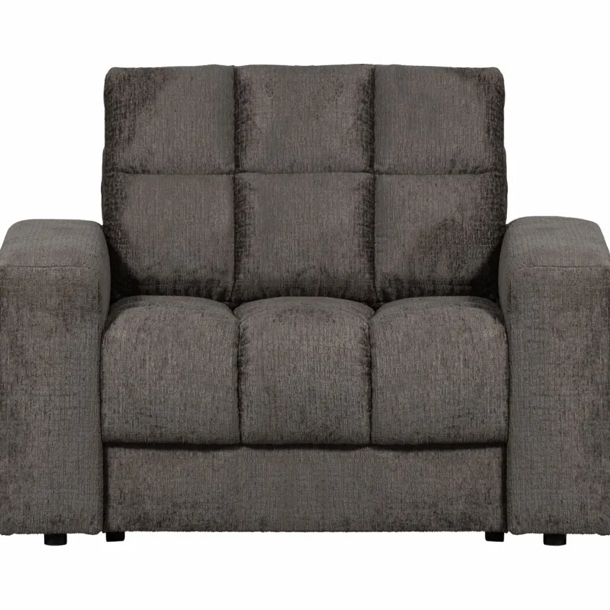 Woood Second date fauteuil structure velvet mountain