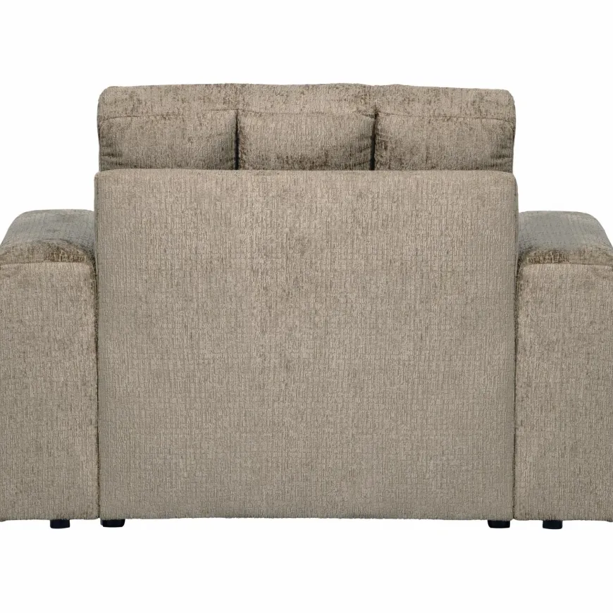 Woood Second date fauteuil structure velvet wheatfield