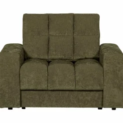 Woood Second date fauteuil vintage groen