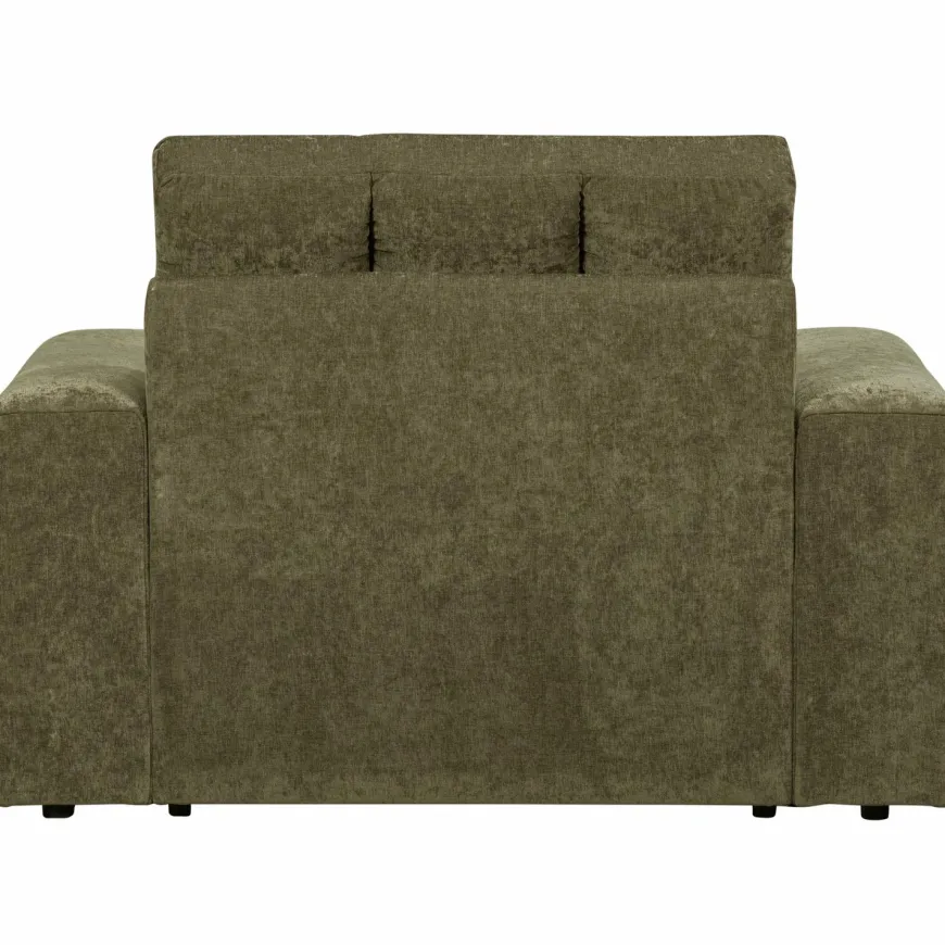 Woood Second date fauteuil vintage groen