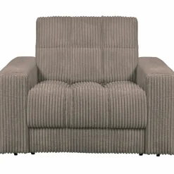 Woood Second date fauteuil grove ribstof mud