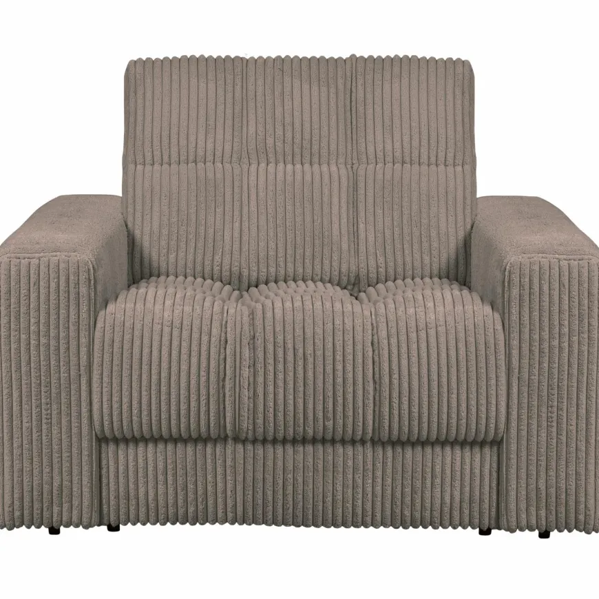 Woood Second date fauteuil grove ribstof mud
