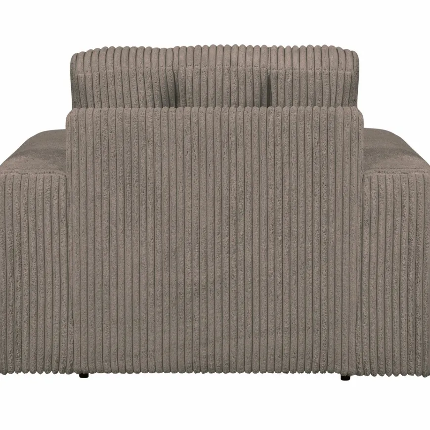 Woood Second date fauteuil grove ribstof mud