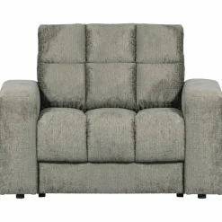 Woood Second date fauteuil structure velvet frost