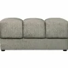 Woood Second date hocker structure velvet frost