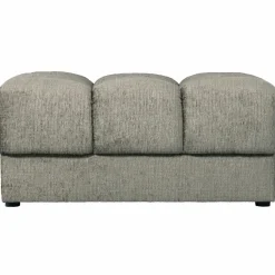 Woood Second date hocker structure velvet frost