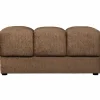 Woood Second date hocker structure velvet brass