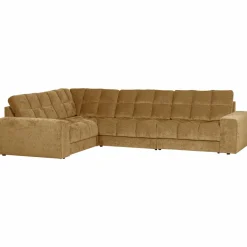Woood Second date hoekbank links vintage goud