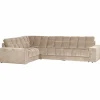 Woood Second date hoekbank links vintage nougat