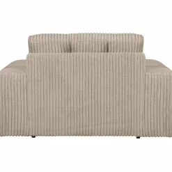 Woood Second date loveseat grove ribstof travertin