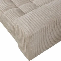 Woood Second date loveseat grove ribstof travertin