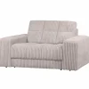 Woood Second date loveseat grove ribstof naturel