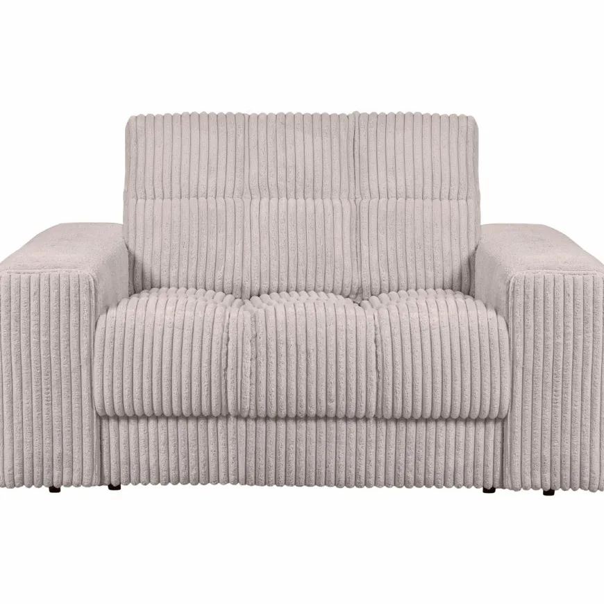 Woood Second date loveseat grove ribstof naturel