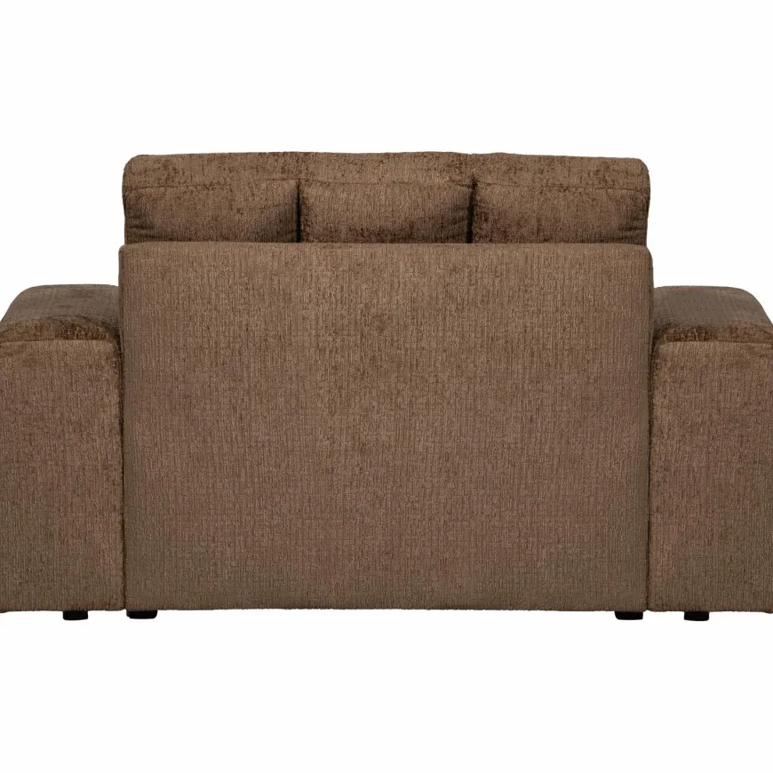 Woood Second date loveseat structure velvet brass