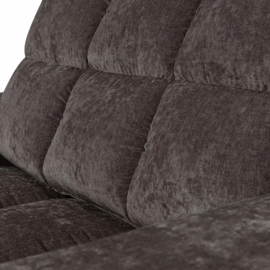 Woood Second date loveseat vintage warm grijs