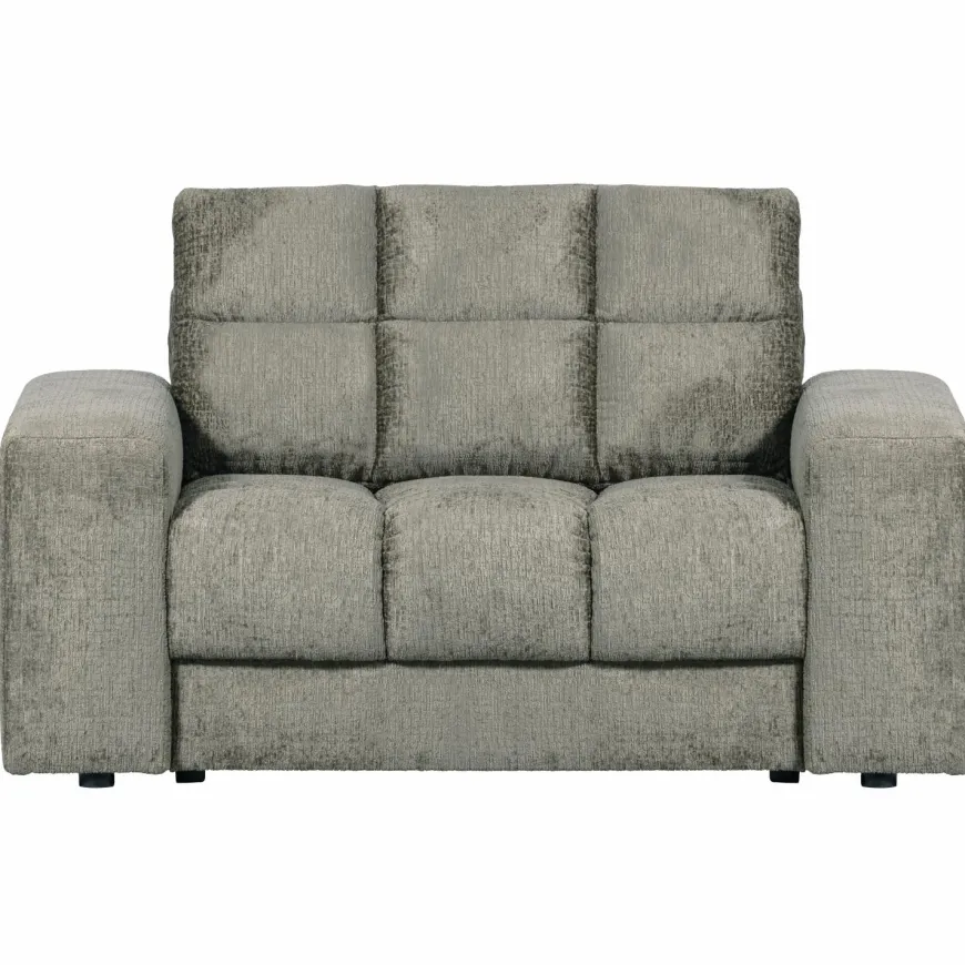 Woood Second date loveseat structure velvet frost