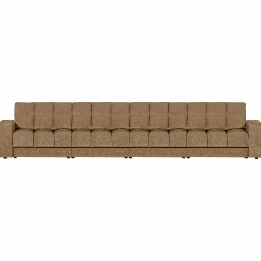 Woood Second date 4-zits bank vintage zand