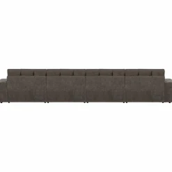 Woood Second date 4-zits bank vintage warm grijs