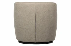 Woood Serra Draaifauteuil Geweven Stof Zand