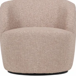 Woood Serra Draaifauteuil Naturel Melange