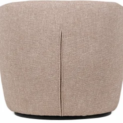 Woood Serra Draaifauteuil Naturel Melange