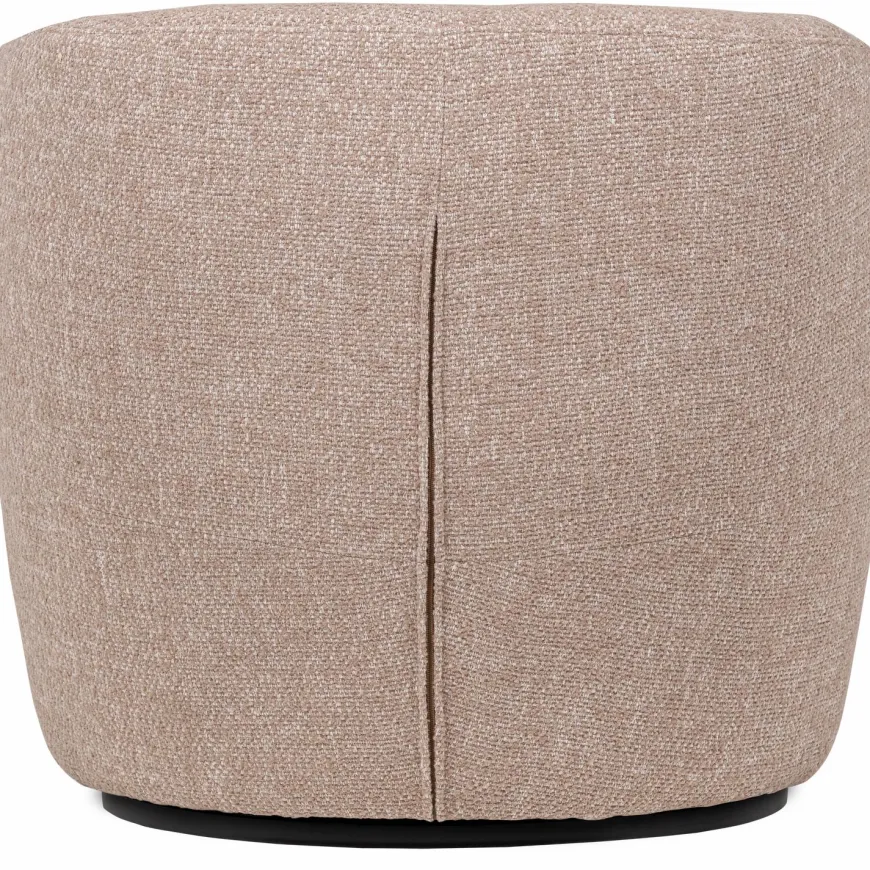 Woood Serra Draaifauteuil Naturel Melange
