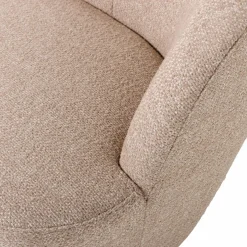 Woood Serra Draaifauteuil Naturel Melange