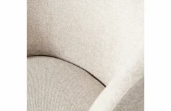 Woood Serra Draaifauteuil Geweven Stof Off White