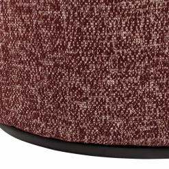 Woood Serra Draaifauteuil Bordeauxrood Melange