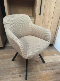 Woood Showroommodel Juno eetkamerstoel mesh naturel