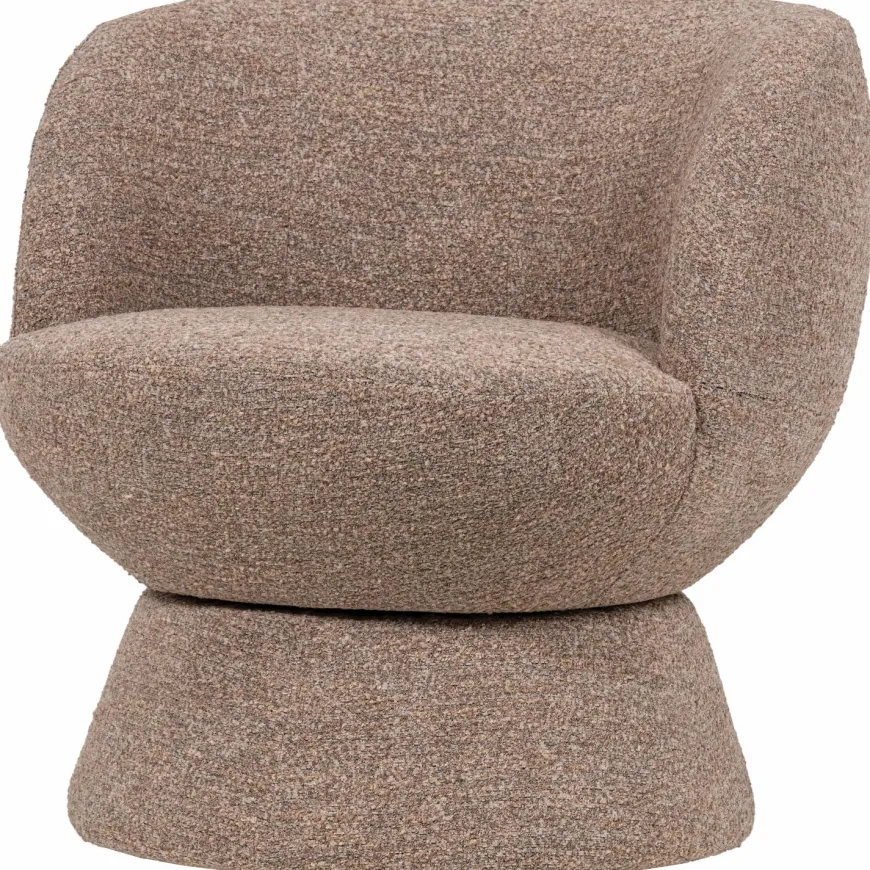 Woood Shuffle Draaifauteuil Bruin Melange