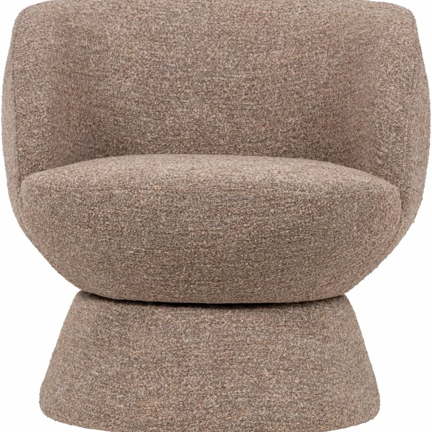 Woood Shuffle Draaifauteuil Bruin Melange