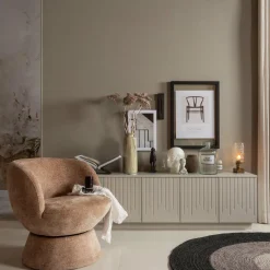 Woood Shuffle draaifauteuil naturel