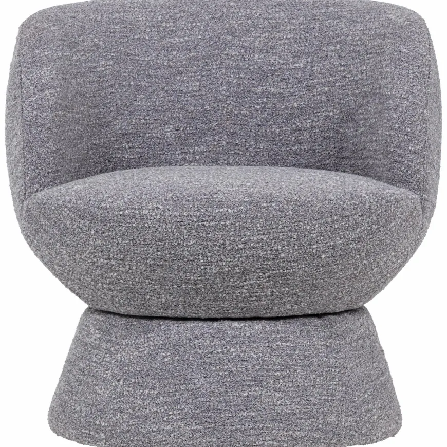 Woood Shuffle Draaifauteuil Grijs Melange
