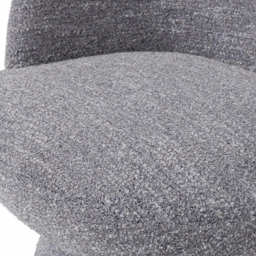 Woood Shuffle Draaifauteuil Grijs Melange