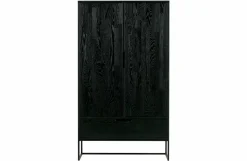 Woood Silas 2-deurs Kast Essen Blacknight [fsc]