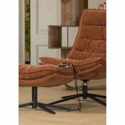 Woood Sinne boekenkast mango hout walnoot 180x130cm