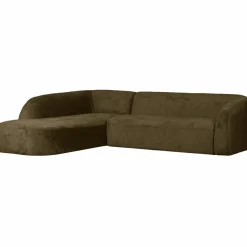 Woood Sloping hoekbank links structure velvet bonsai