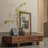 Woood Staes tv-meubel 3 lades mango hout walnoot