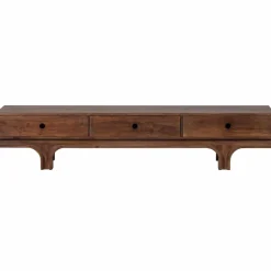 Woood Staes tv-meubel 3 lades mango hout walnoot
