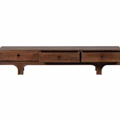 Woood Staes tv-meubel 3 lades mango hout walnoot