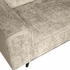 Woood Statement hoekbank rechts structure velvet wheatfield