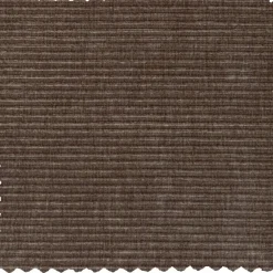 Woood Statement hoekbank links platte brede rib taupe