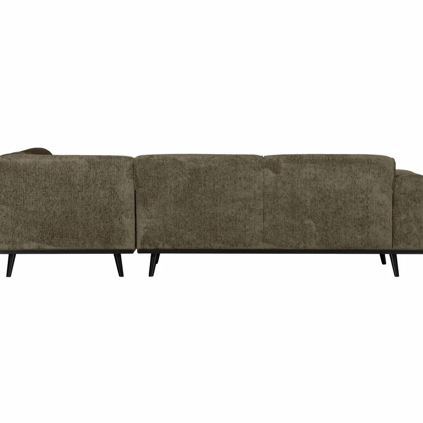 Woood Statement hoekbank rechts structure velvet bonsai
